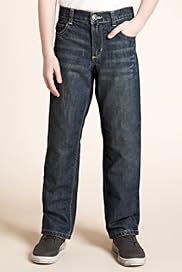 Pure Cotton Contrast Stitch Regular Fit Jeans