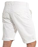 BLZ Jeans - Bermuda homme blanc tendance et fashion