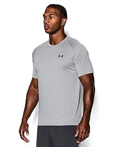 Under Armour Men's Tech Short Sleeve Tee, True Gray Heather (025), Large