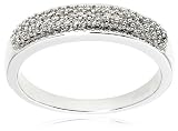 14k White Gold Pave Band (1/4 cttw, H-I Color, I2 Clarity)
