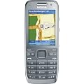 Nokia E52 Handy (UMTS, GPS, A-GPS, WLAN, MP3, Bluetooth, Ovi Karten) metal grey inkl. Car-Kit CR115