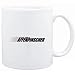 Mug White " FASTER THAN A Affenpinscher " Dogs