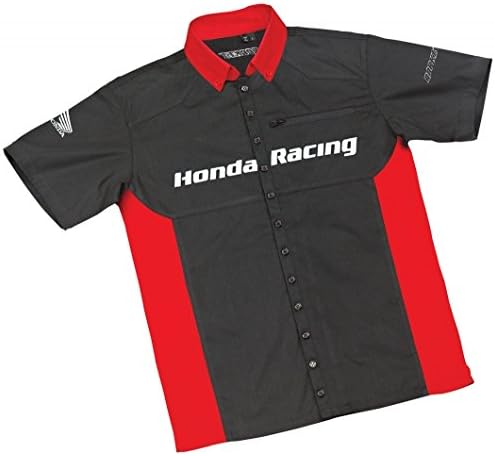 Sullivans Honda Racing Men's Honda Staff Shirt in Black/Red - 2X-Large