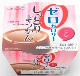 ゼロカロリーしっとりようかん　こし　6個セット