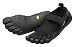 Vibram Fivefingers Flow Trek Barefoot Running Shoes Size Black - 44