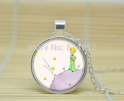 VintaStore Art Glass Necklace The Little Prince Pendant The Little Prince Necklacethe Little Prince Jewelry A2157