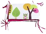 millemarille 0608819126647 Bettnetschen modern owl II pink, extra gro&Atilde;� und sehr stabil