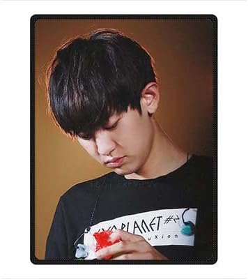 VIASHOW Custom Park Chan Yeol EXO Bed/Sofa Soft Throw Fleece Blanket 58"x80" (Large)