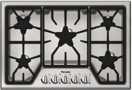 Thermador : SGS305FS 30 Masterpiece Gas Cooktop Stainless