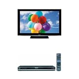 Panasonic 58 Television & Blu Ray Player Bundle Package