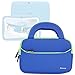 Evecase Neoprene Sleeve Case Bag for IRULU Y1 Kid Pad 7-inch Google Android 4.2 Tablet PC – Blue with Handle and Accessory Pocket