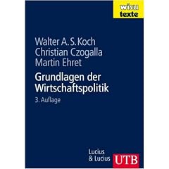 Grundlagen der Wirtschaftspolitik