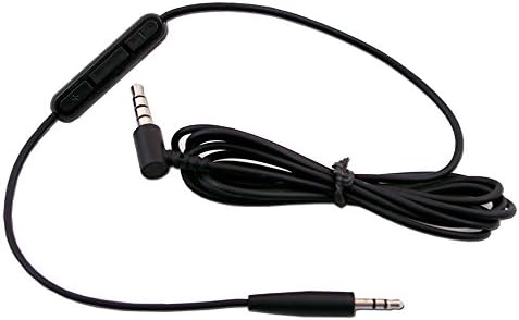 turning New Replacement Inline Remote Microphone Cable For BOSE On Ear 2 OE2 Headphones