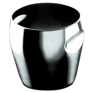 Alessi 4-3 4-Inch Ice Bucket, Matte Finish by 