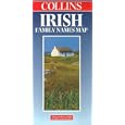 Irish Family Names Map (Collins British Isles and Ireland Maps) by Travel Maps