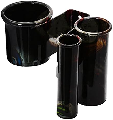 Saloniture Wall Mount Hair Iron and Blow Dryer Holder - Salon Appliance Rack Day of Dead Hydro dipped painted
