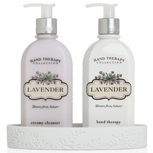 Crabtree & Evelyn Lavender Hand Care Caddy 2 x 250ml Preisvergleich