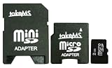 takeMS Micro SD-Card 2048MB Set inkl. 2 Adaptern (Mini, Standard) - 