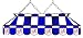 Imperial New York Yankees Licensed 40-Inch Rectangular Stained Glass Billiard Table Light