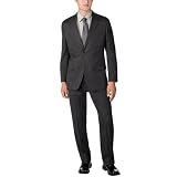 Merona  Poly/Rayon Suit - Charcoal Stripe