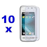 Neewer 10X Transparent Screen Protector Film for Nokia Nuron 5230