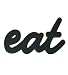 Wood Sign Decor for Home or Business Word: EAT