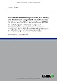 Insolvenzfr Herkennungssysteme, Das Rating Und Das Risikomanagement ALS Instrumente Fur Kleine Und Mittlere Unternehmen (Kmu): Zur Gestaltung von ... den Finanzierungs- und Fördermöglichkeiten