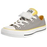 Converse Unisex Chuck Taylor AS Double Tongue Ox Lace-Up Grey/Freesia Yellow 109423 3 UK
