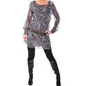 VERO MODA Fiona Deep Longtop lila bunt