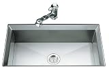 KOHLER K-3158-NA Poise Single-Basin Undercounter Kitchen Sink