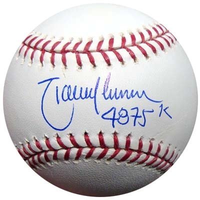 Randy Johnson Seattle Mariners MLB Autographed/Hand Signed Official MLB Baseball with 4875 Ks Inscri