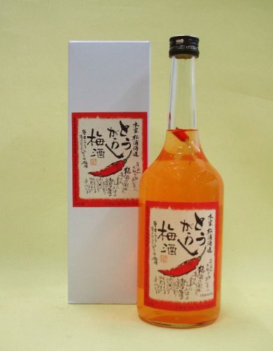 とうがらし梅酒 720ml【本家松浦酒造】