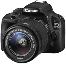 Canon EOS 100D Digital SLR Camera - (EF-S 18-55mm f/3.5-5.6 IS STM Lens,18MP, CMOS Sensor) 3 inch LCD