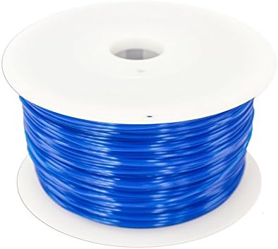 Foxsmart SkyBlue Translucent Blue 1.75mm Premium 3D Printer Maker PLA Filament, 1kg (2.2lbs)