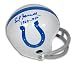 Autographed Earl Morrall Baltimore Colts Mini Helmet Inscribed 