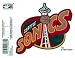 Seattle Supersonics Reusable Static Window Cling