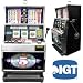 Authentic Casino Used 5X Pay Slot Machine with Pull Lever Image