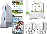 Nintendo Wii Video Game System 4 Player Wii Fit Bundle
