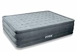 Luftbett Ultra Plush Middle Grey 230V "Queen" (152 x 203 x 46 cm, grau)