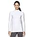 Under Armour Women's UA ColdGear® Long Sleeve Compression Mock Small White