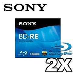 Sony BD-R Blu-Ray Recordable Single Layer Disc - 25gb, 1-6X