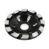 uxcell ダイヤモンドディスク　グラインドディスク　切断　研削用　メーソンリー専用　シルバー　ブラック