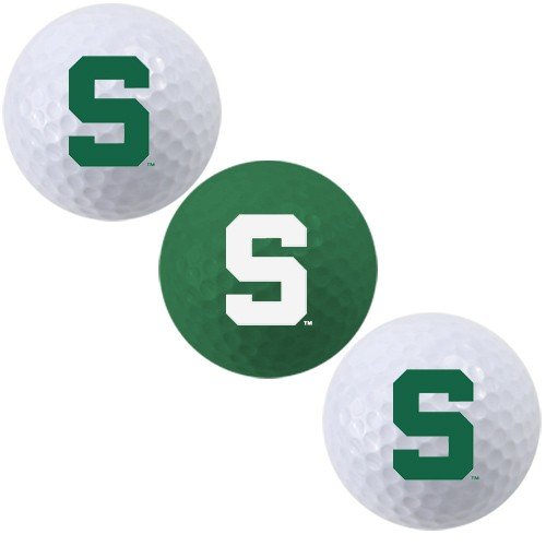 Michigan State Spartans 3-pack Golf Balls