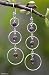 Amethyst earrings, 'Lilac Chimes'
