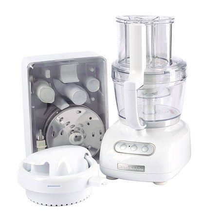 KitchenAid KFPW760 Food Processor, 12 Cup Wide Mouth White