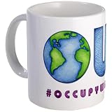 Hashtag Occupy Wall Street Global OWS WE ARE THE 99% Ceramic Coffee Cup Mug