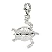 Tortoise Charm with Lobster Clasp Sterling Silver Tortoise Charm with Lobster Clasp Sterling Silver