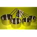 4 PIECE STAINLESS STEEL MEASURING CUPS WITH HANDLES