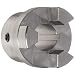 Boston Gear FC207/8 Shaft Coupling Half, FC20 Coupling Size, 0.875 inches Bore, 1-7/16 Thru Bore Length, 1.750 inches Hub Diameter, 11.1 Max HP at 1750 RPM, 470 Max Torque (LB-IN), Steel