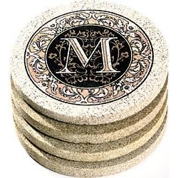 Monogram Coaster M Set by Bealls